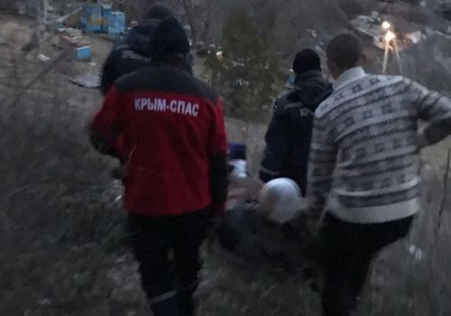 Турист упал с 15-метровой высоты в горах Крыма ФОТО