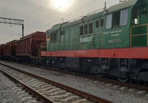 Первые вагоны с экспортным зерном прибыли в Крым по железной дороге