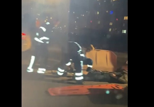 На обновленном Камышовом шоссе в Севастополе вечером сбили пешехода ВИДЕО