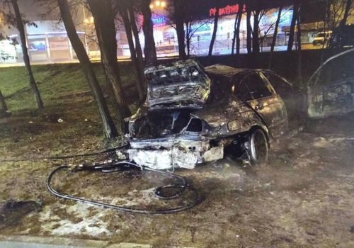 Врезался в дерево и загорелся: в жутком ДТП в Симферополе погибла молодая девушка ФОТО