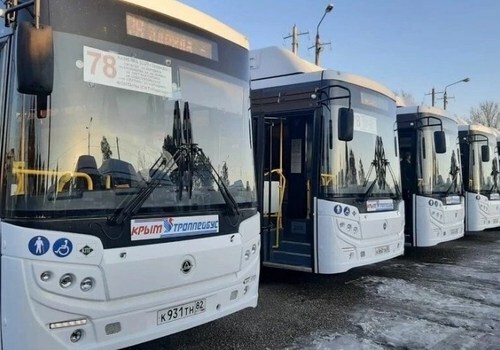Крым закупит около 400 новых автобусов за счет московского бюджета