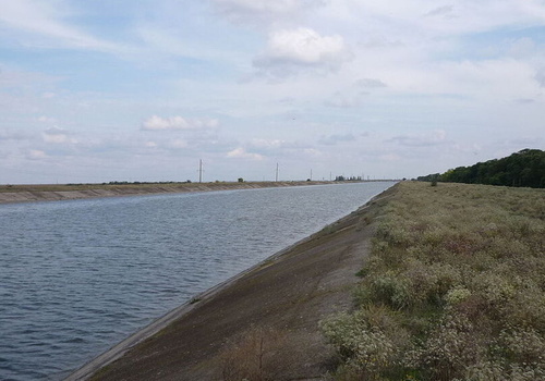 Северо-Крымский канал начал получать днепровскую воду