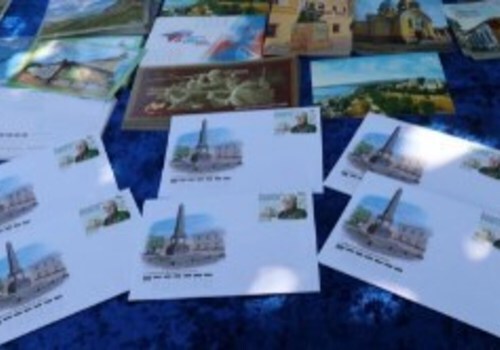 В Феодосии провели спецгашение памятной марки