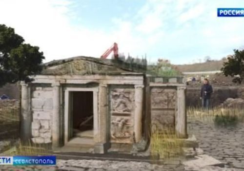 Археологи нашли мавзолей возможного основателя Херсонеса ВИДЕО