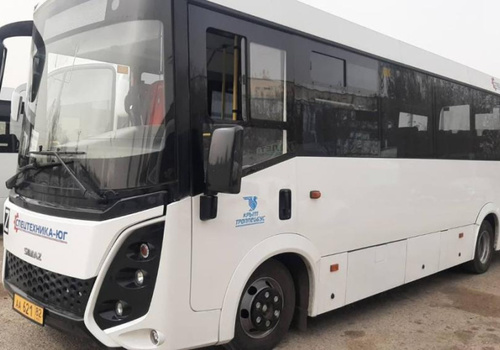 Новые автобусы вышли на маршрут «Симферополь – Феодосия»