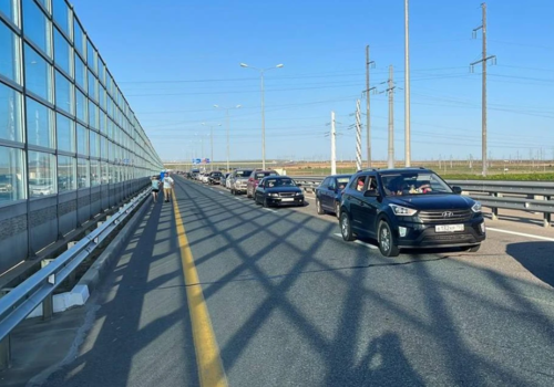 Минтранс РФ: ситуация с пробками на Крымском мосту достигнет пика 16-17 июля